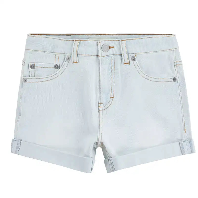 Levi's Girlfriend Denim Shorts At Sea