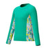 Speedo Girls Green Long Sleeve Rashguard