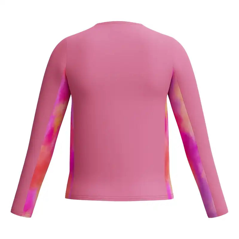 Speedo Pink Girls Long Sleeve Rashguard
