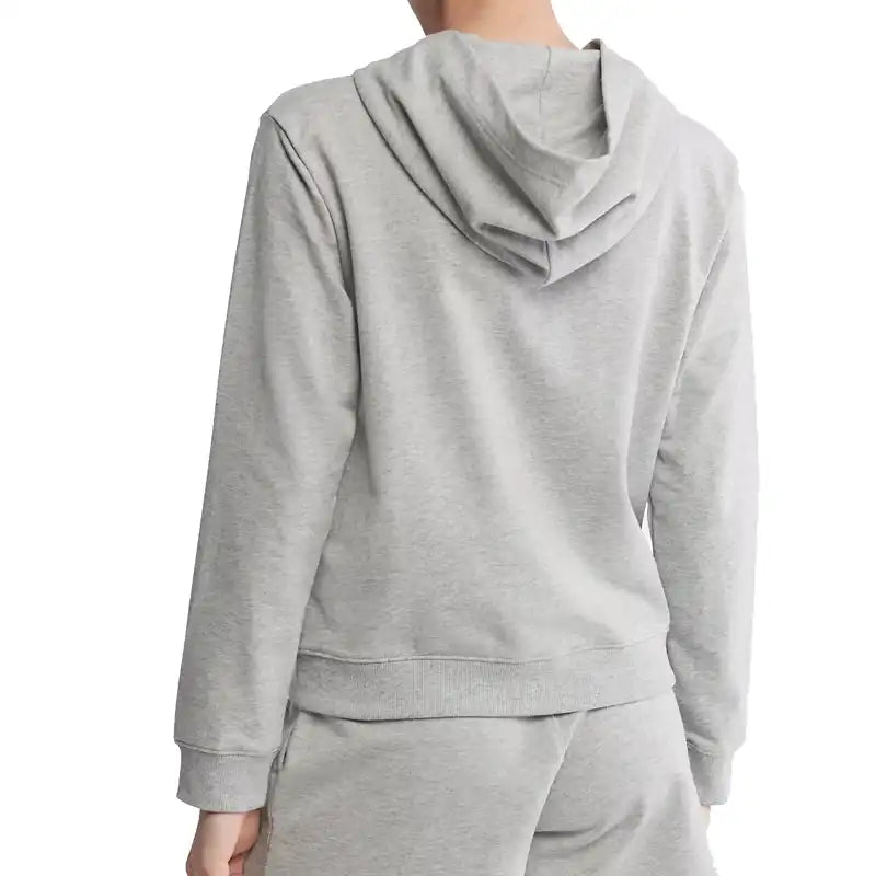 Grey Calvin Klein Zip Hood