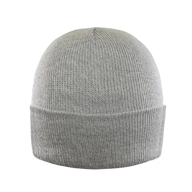 Grey winter hat