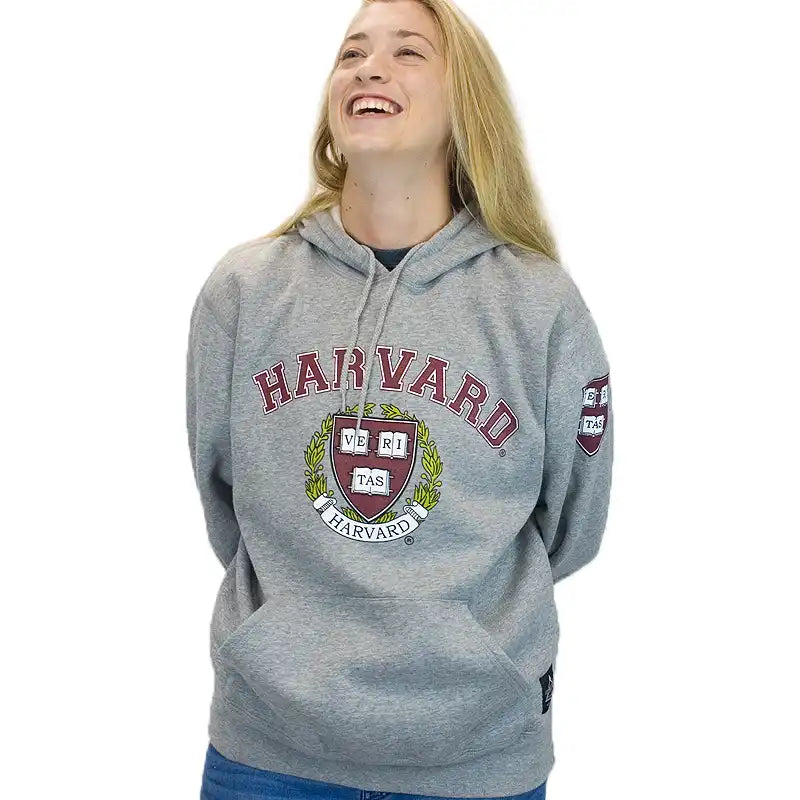 Kids Harvard Pullover fleece Hood