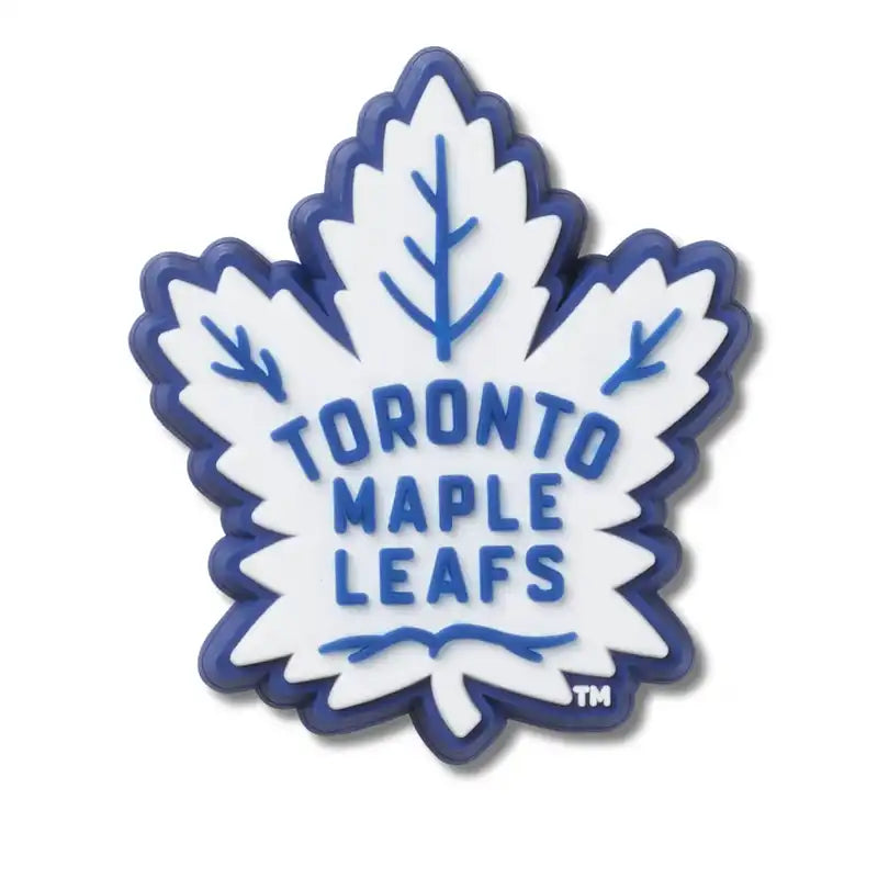 Crocs Charm Toronto Maple Leafs logo 
