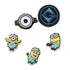 Crocs Jibbitz 5pk: Minions