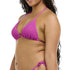 Purple bikini top