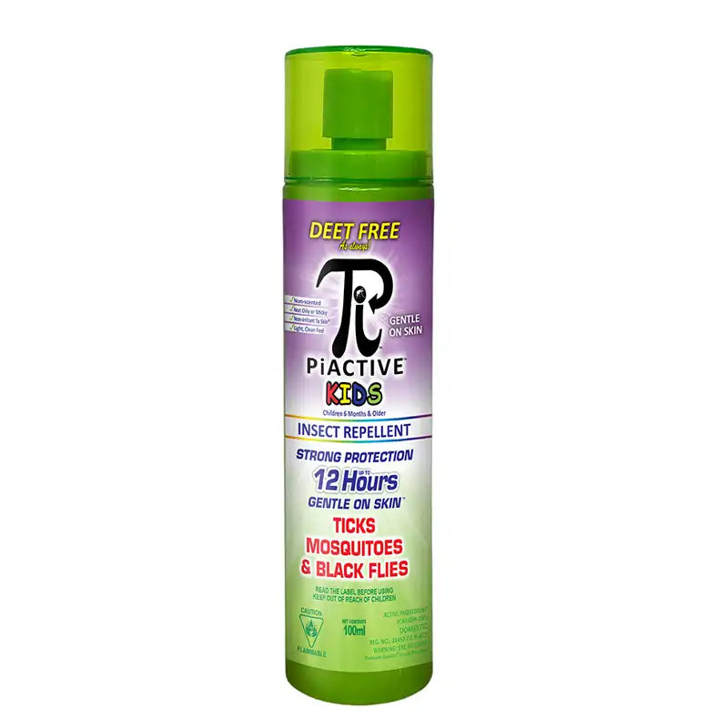 PiACTIVE Kids (Deet-Free) Travel sized