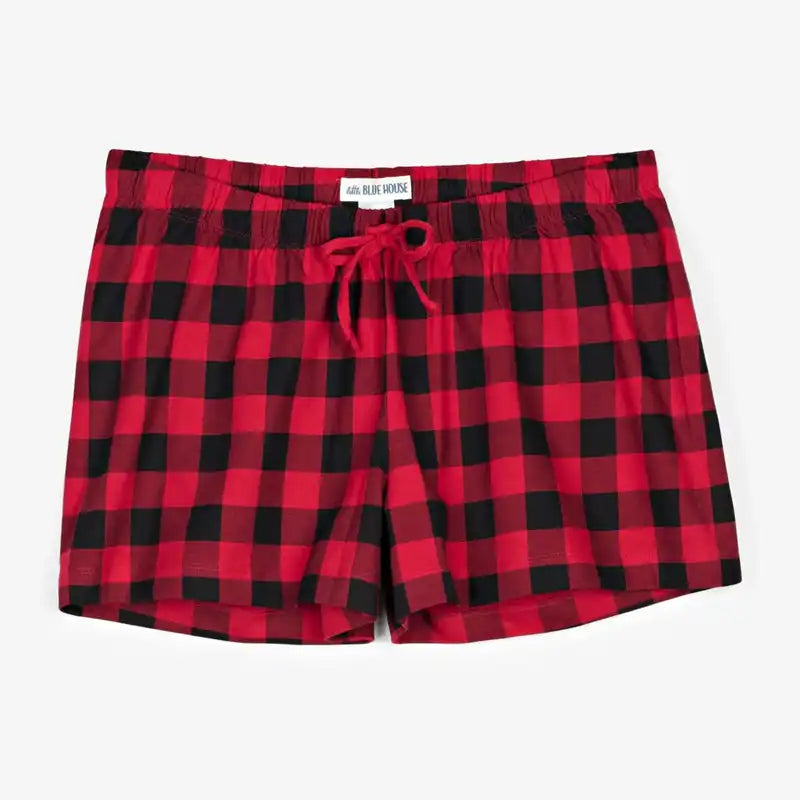 Buffalo Plaid Women's Pajama Short