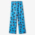 Skiing Bear Printed Women's Fuzzy Polar Pants