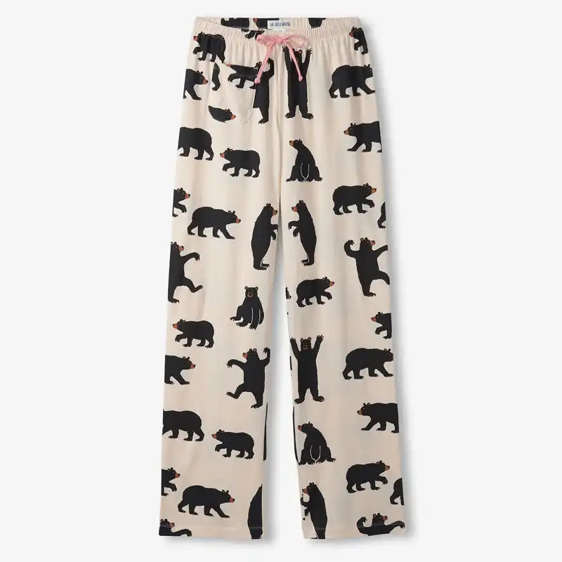 Little Blue House Sleep Pants Black Bears
