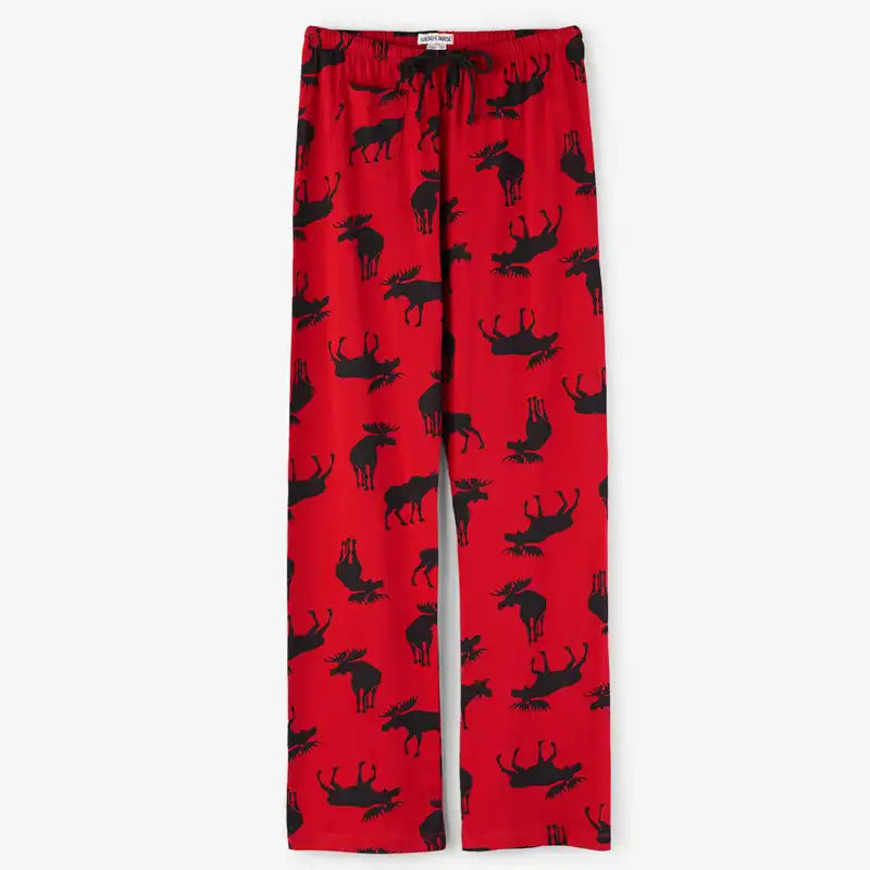 Little Blue House Sleep Pants Moose