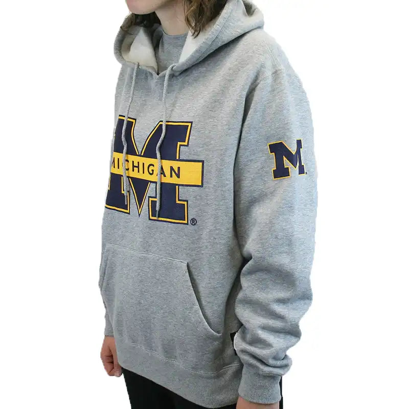 University of Michigan Fleece Hooded Sweatshirt