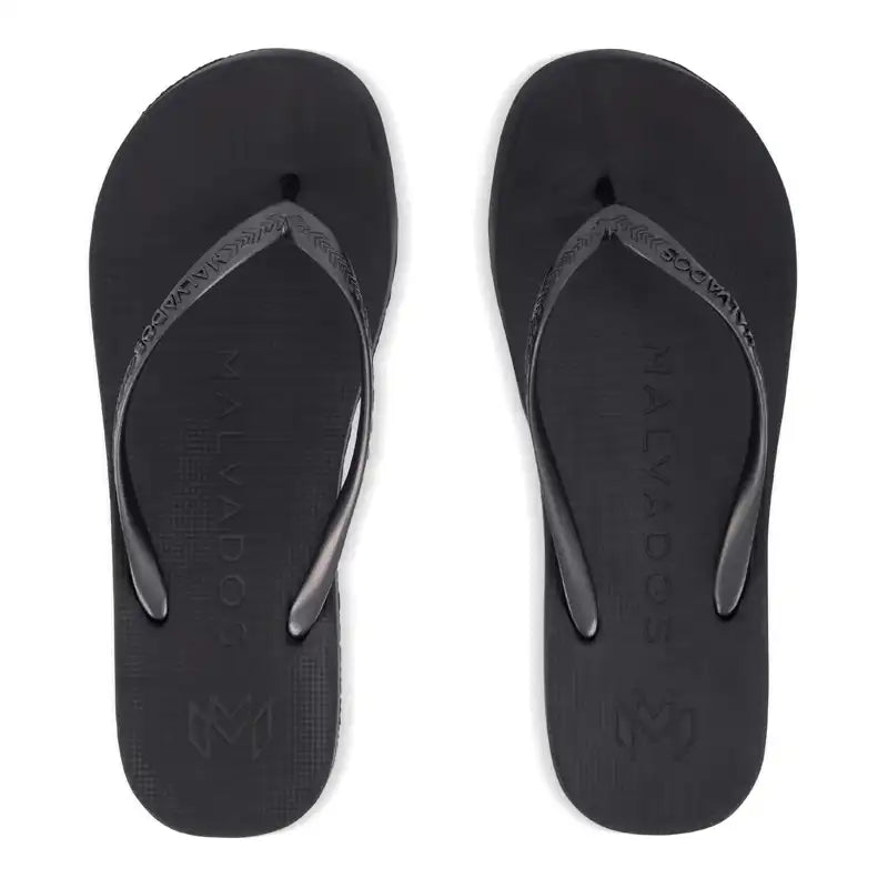 Malvados Playa Flip Flops Onyx