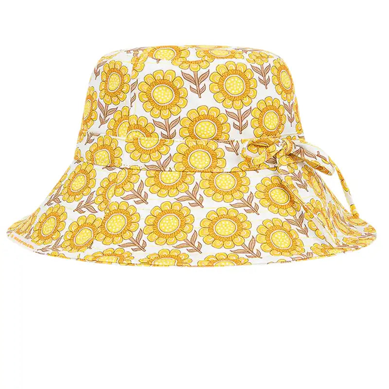 Kids Bright yellow sun hat