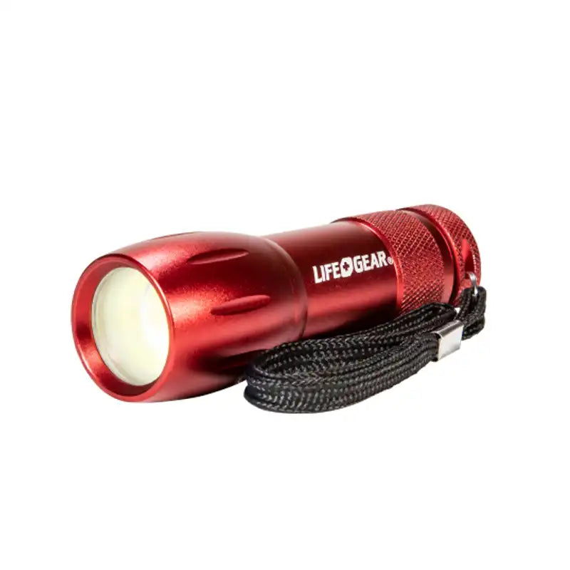 Red Aluminum flashlight