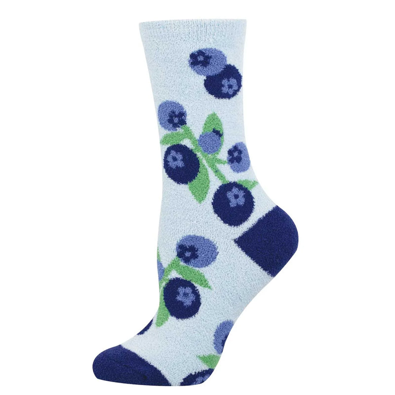 Soft P.J. Socks with sweet plump blueberries!