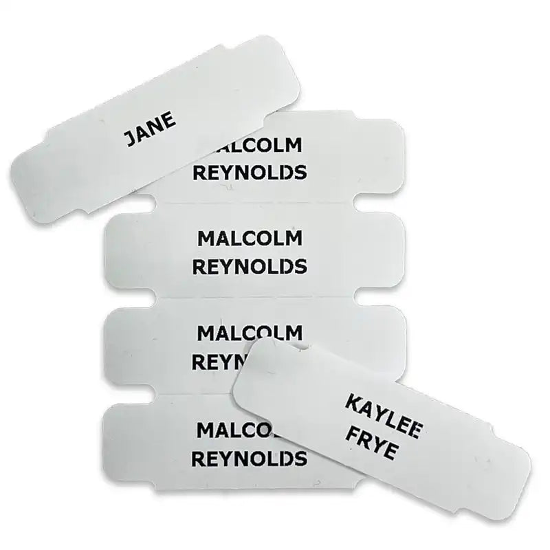 Iron-On Custom clothing labels