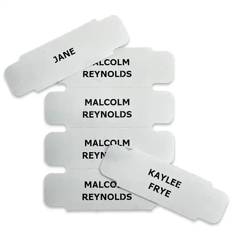 Iron-on name labels - Guaranteed 10 years | Mine4Sure