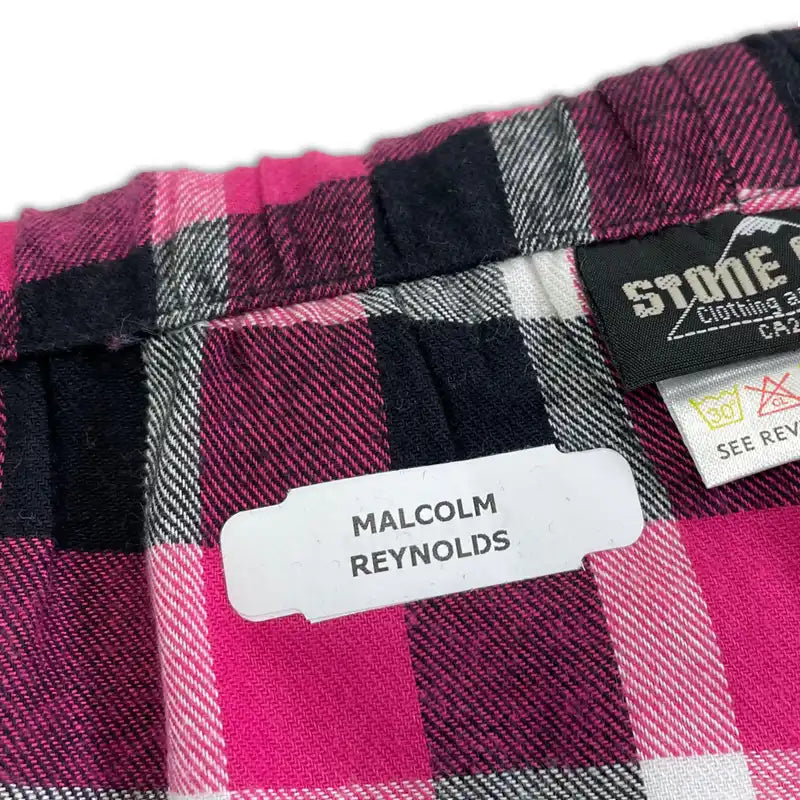 Iron On Name Labels – Camp Connection