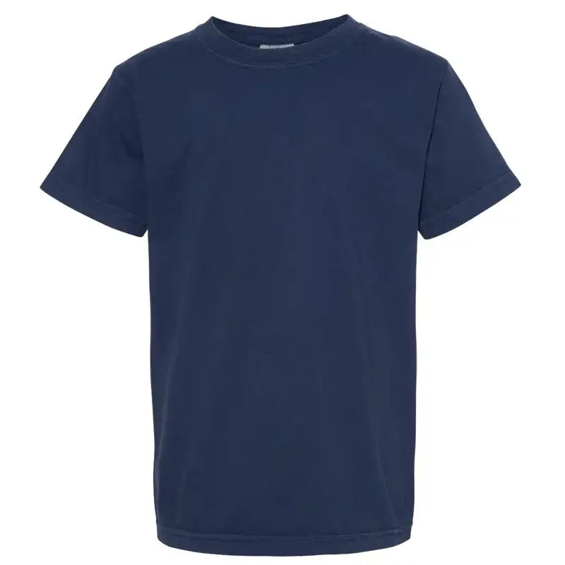 Navy Kids Comfort Colours Tee Shirt