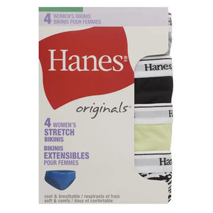 Hanes Originals Ultimate Women's Cotton Stretch Bikini Underwear