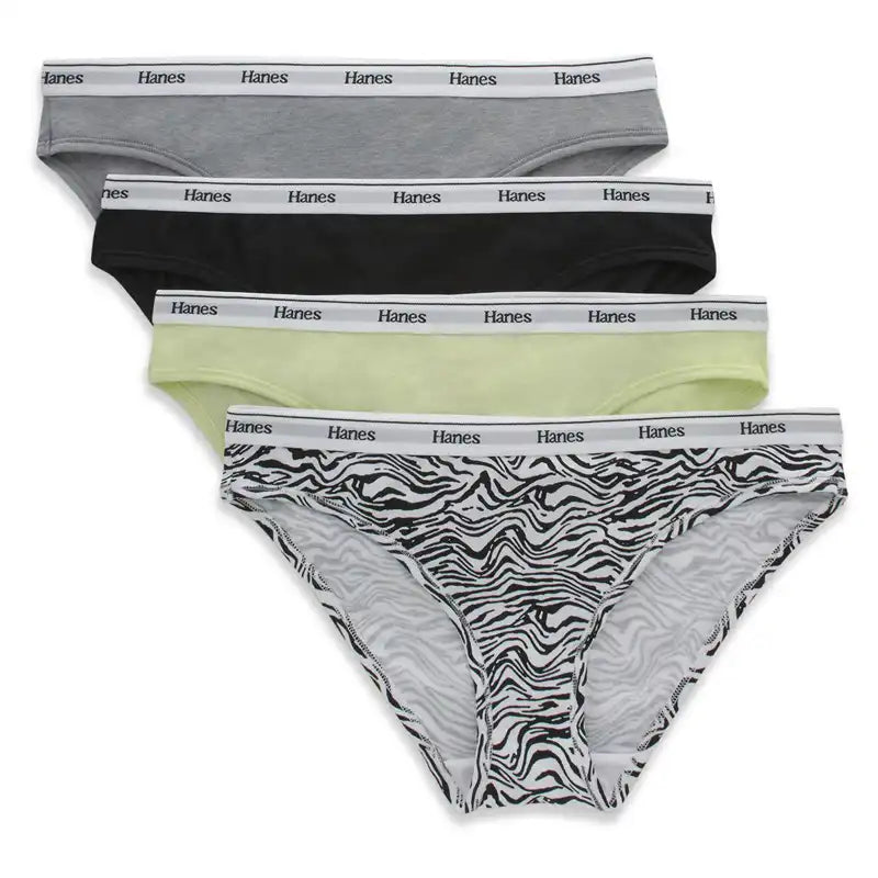 Hanes Originals Ladies Bikini 4 Pack – Camp Connection General Store