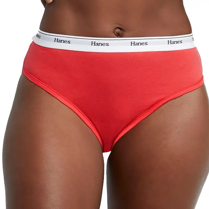 Hanes Originals Women's Thong Underwear, Breathable Cotton Stretch