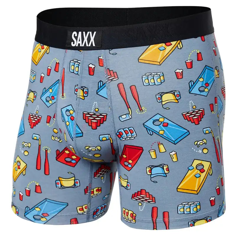 Saxx Vibe Boxers Beer Olympics