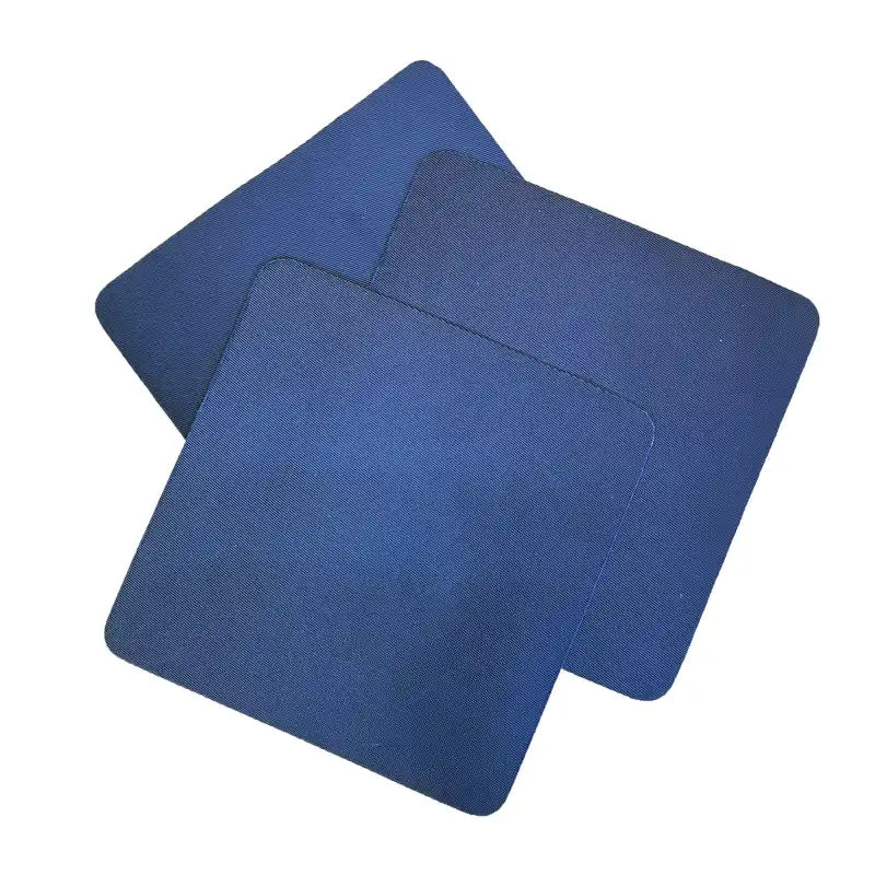 Nylon patches to repair small holes and wear throughs in Royal Blue