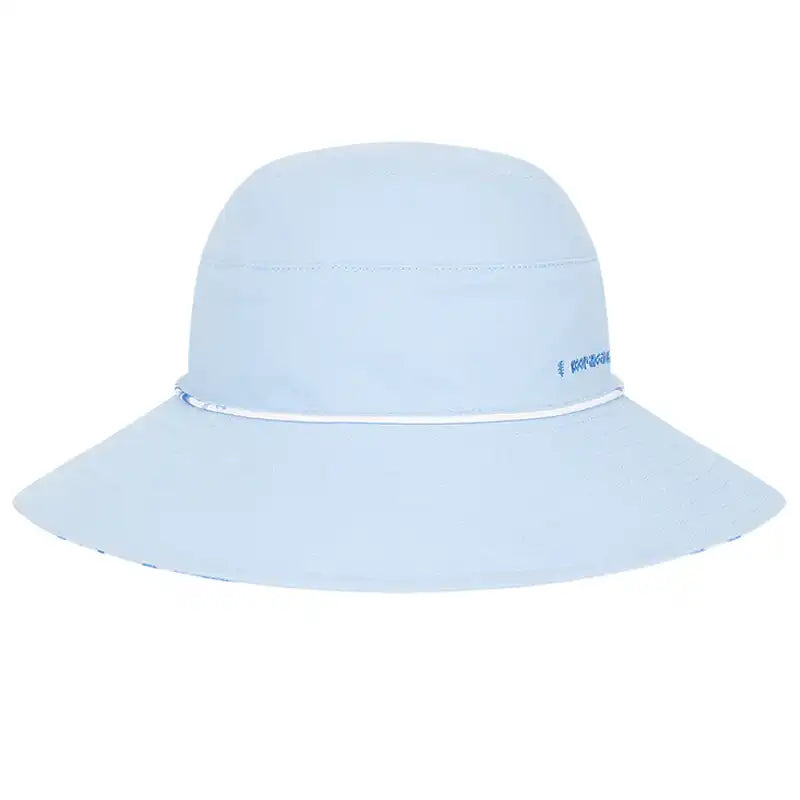 Kooringal Pearl Youth Bucket Hat Reversed Blue Side