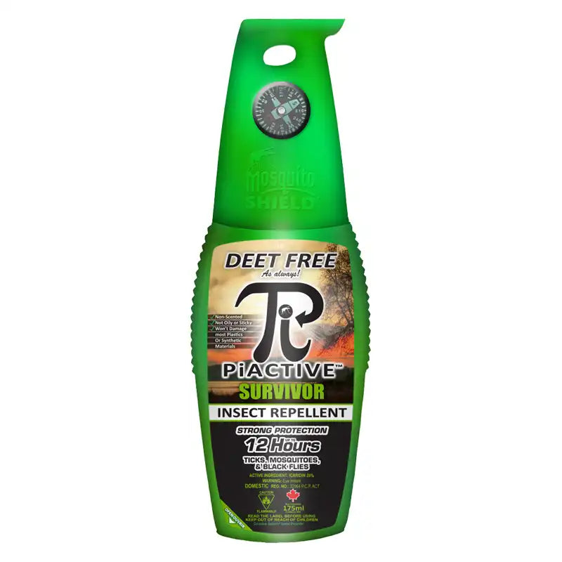PiACTIVE (Deet-Free) Survivor insect repellent pump bottle