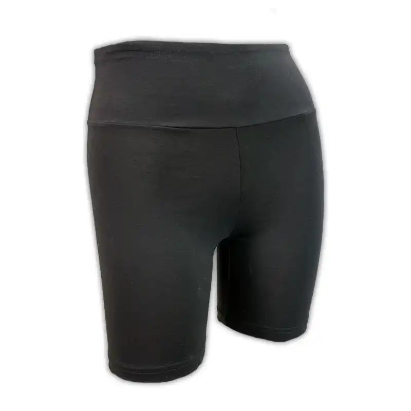 Black athletic shorts