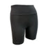 Black athletic shorts