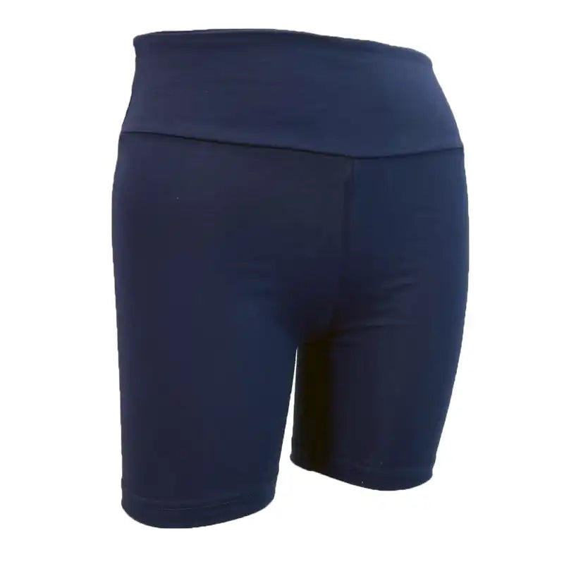 Navy blue athletic shorts