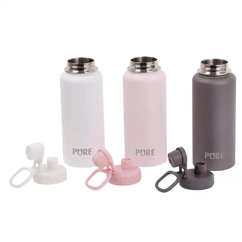 Pure 1l Stainless Steel water bottles
