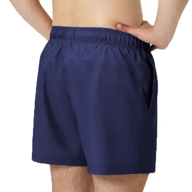 Back view featuring pocket of Navy Speedo Shorts
