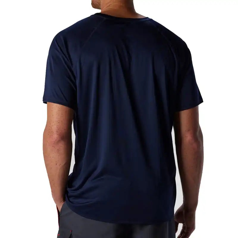 Back View Men's Swim tee