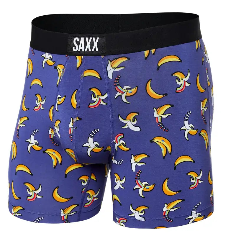 Saxx Vibe Boxers Banana Print