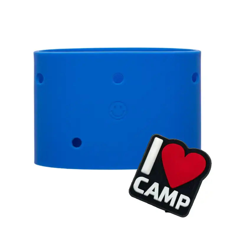 Blue Sippety Customizable Bottle Sleeve and Charm