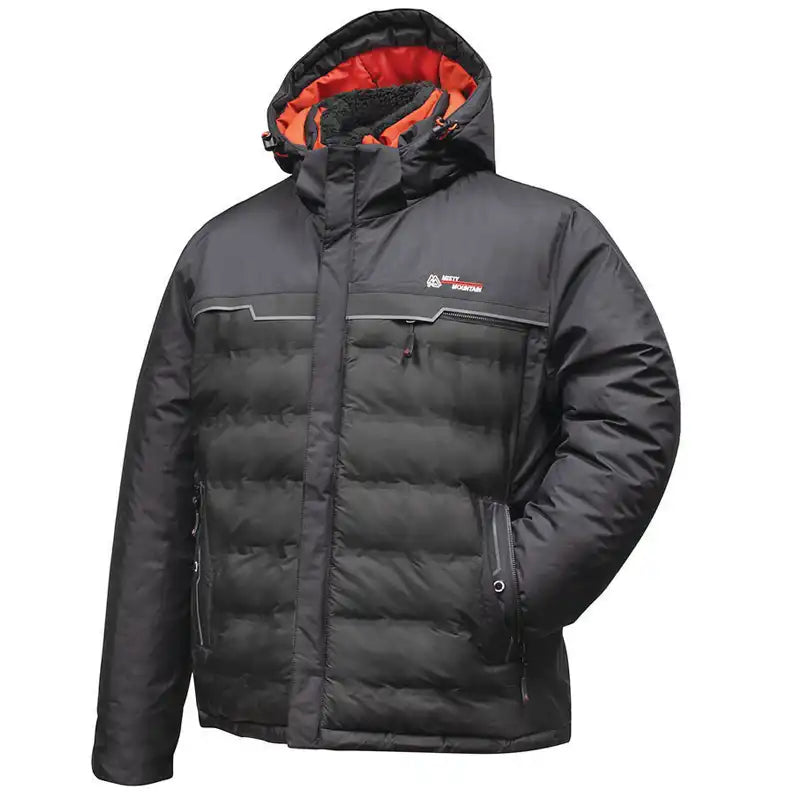 Misty Mountain Men's Scarab WInter Jacket Black