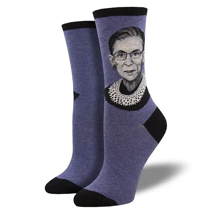 Socksmith Women's: Ruth Bader Ginsburg Portrait
