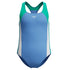 Periwinkle blue speedo one piece splice swimsuit