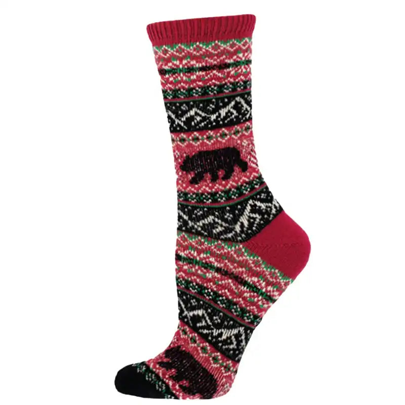 'Mountain Life Women's Sweater Socks
