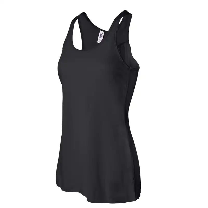 Black  Women's Racerback Tank Top