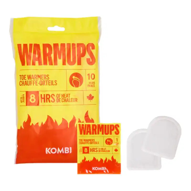 Kombi 8hr Toe Warmers 10 Pack