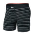 Black Coastal Striped Saxx VibeXtra Men's Underwear