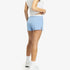 Light blue Soffe ladies cheer shorts
