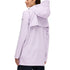 Back View of Women's Rain Jacket