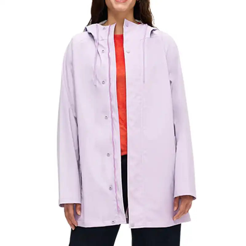 Women's Torrential Short Kombi Rain Jacket in Mauve