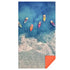 Waci Microfiber Towel: Afloat Print
