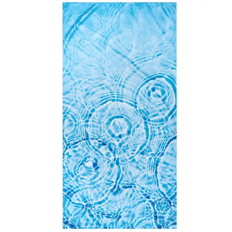 Waci Microfiber Towel: water ripple print